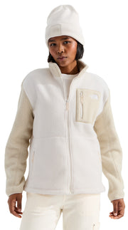 Women's Yumiori Full Zip White Dune/Desert Stone