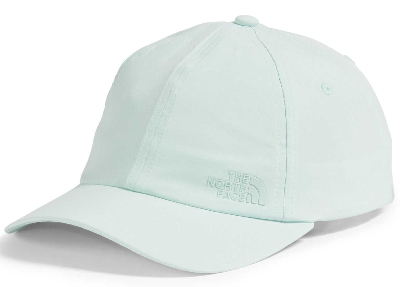 Light green baseball cap with logo.