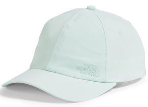 Light green baseball cap with logo.