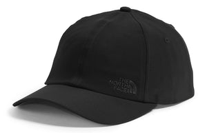 Black ball cap with a curved brim.