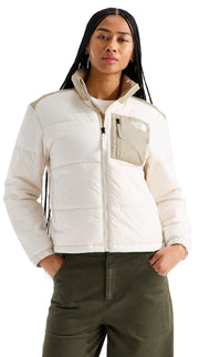 Women's Nuketo Synth Insulated Jacket White Dune Desert Stone