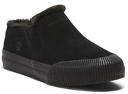Skyla Bay 2.0 Warm Lined Slip-on Black Suede