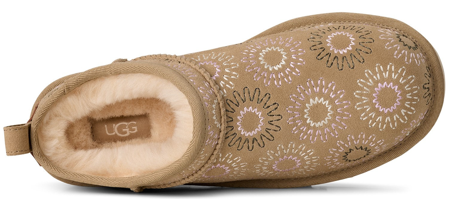 Womens Classic Micro Sun Stitch Mustard Seed | Quarks Shoes