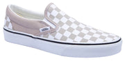 Fu Classic Slip On Color Theory Checkerboard Mushroom