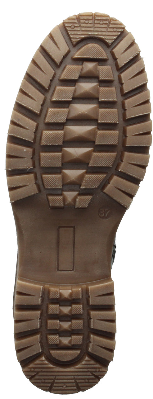 sole of a boot with a lug pattern
