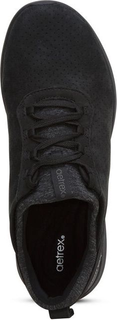 Aetrex Shoes Kora Black Lace Up