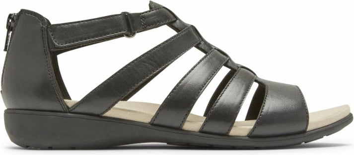 Aravon Sandals Abbey Gladiator Black - Wide