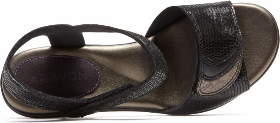 Aravon Sandals Medici Sandal Black