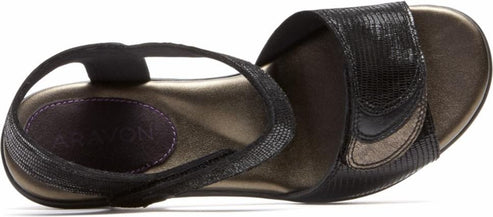 Aravon Sandals Medici Sandal Black