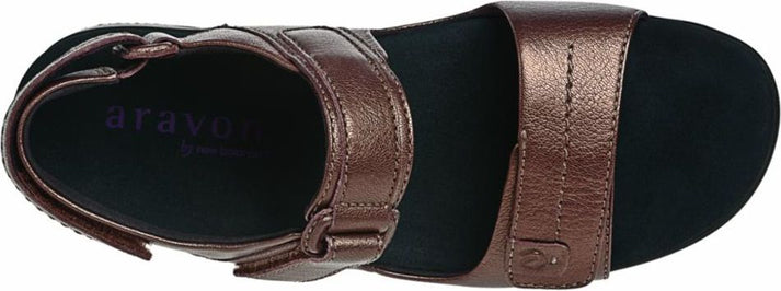Aravon Sandals Power Comfort Sandals Katy Bronze - Wide