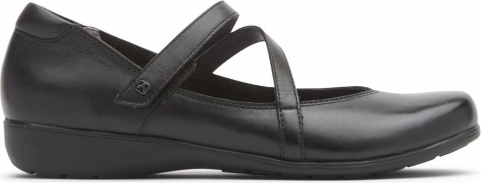 Aravon Shoes Abbey Z-strap Black - Extra Wide