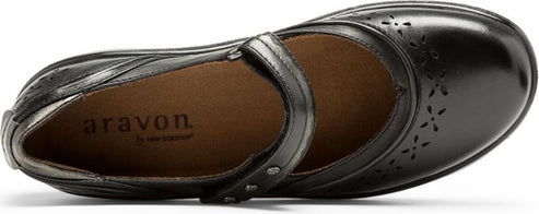 Aravon Shoes Duxbury Dolly Black - Wide