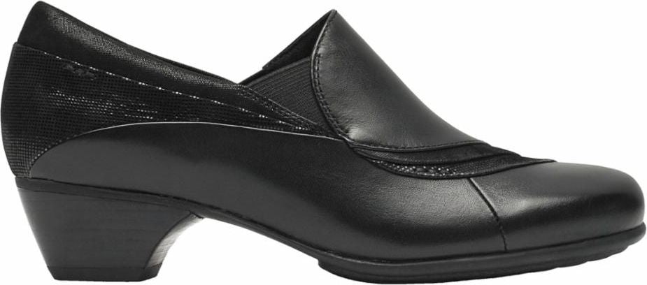 Aravon Shoes Provence Asym Slipon Black - Narrow