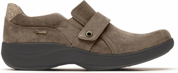 Aravon Shoes Rev Stridarc Waterproof Slipon Brown - Extra Wide