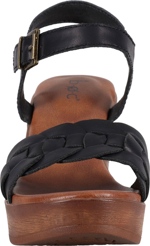 B.O.C Sandals Gigi Leather Like Black