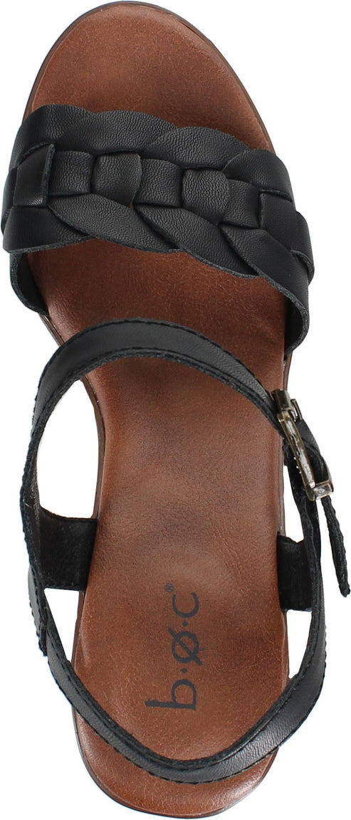 B.O.C Sandals Gigi Leather Like Black