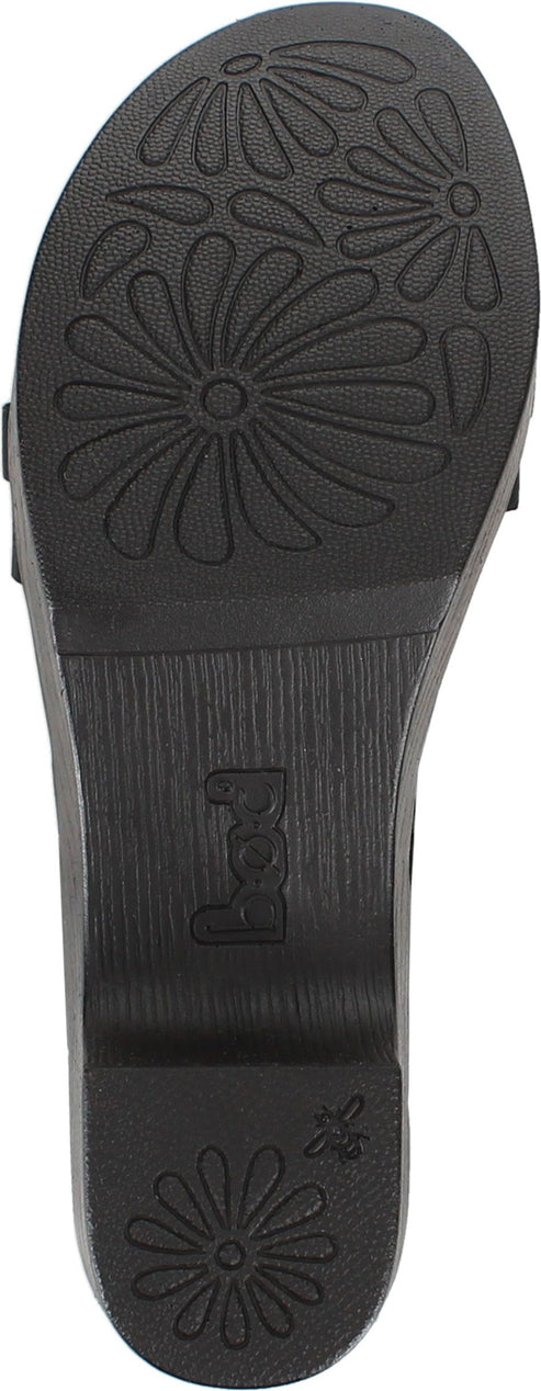 B.O.C Sandals Jillian Leather Like Black