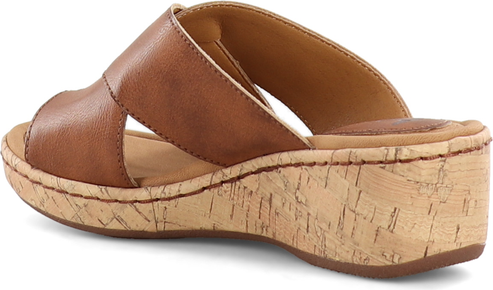 B.O.C Sandals Summer Leather Like Tan