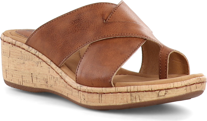 Summer Leather Like Tan – Quarks Shoes - Main Image