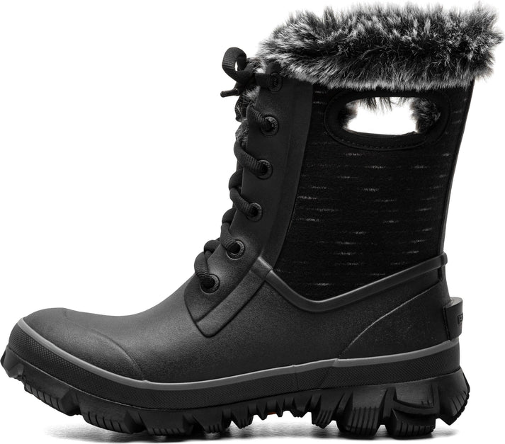 BOGS Arcata Knit Bottes de neige imperméables et isolantes pour femme, Noir multicolore., 11 BOGS Arcata Knit Bottes de neige imperméables et isolantes pour femme, Noir multicolore., 11