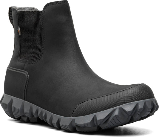 BOGS Boots Arcata Urban Leather Chelsea Black