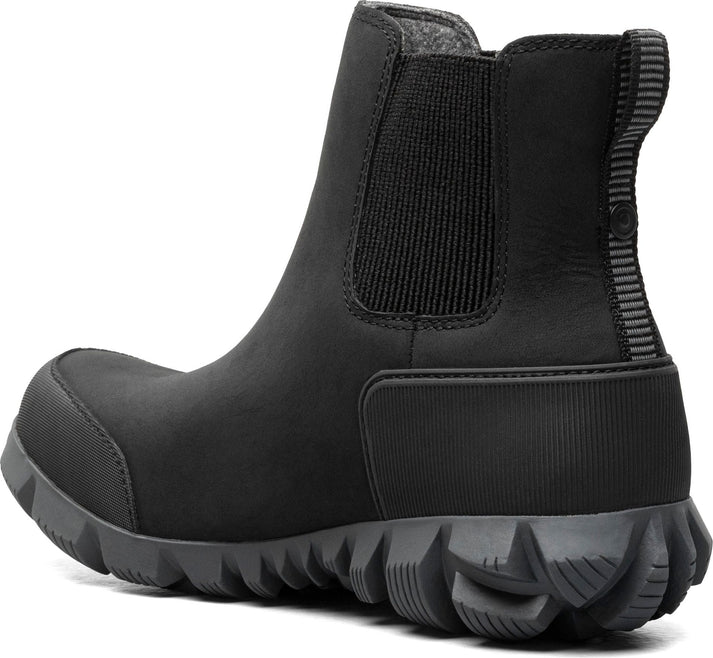 BOGS Boots Arcata Urban Leather Chelsea Black