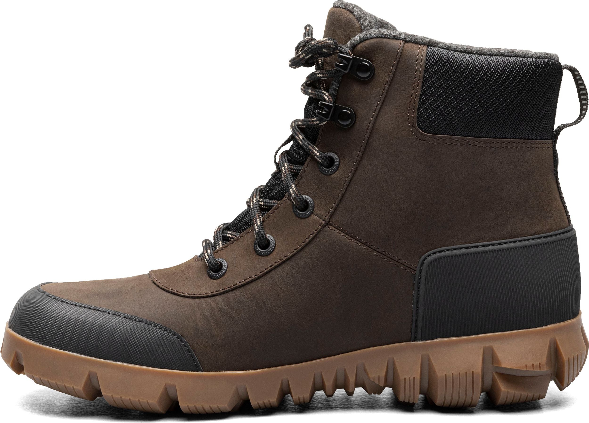 Bottes Bogs Arcata Urban En Cuir Chocolat Taille 11.5 - Imperméables, Confort Hiver, Neuves