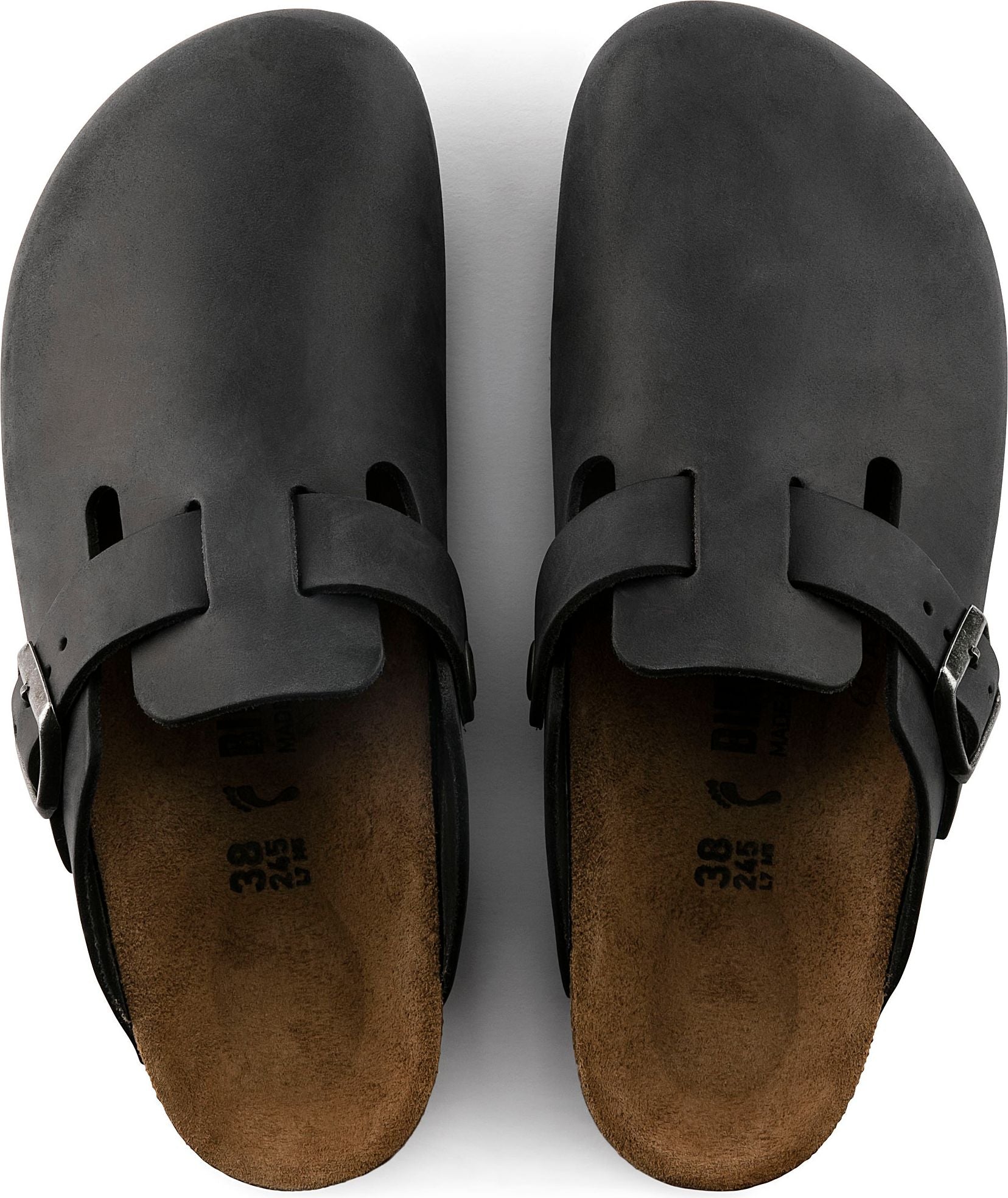 Boston Oiled Leather Black - Narrow – Quarks Shoes