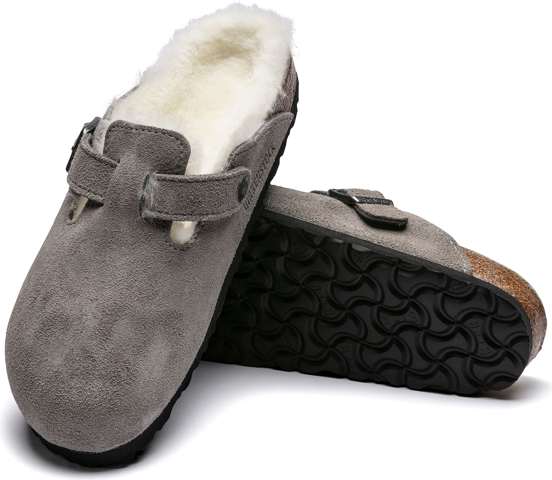 靴 BIRKENSTOCK BOSTON 38 narrow Birkenstock Women's Boston Narrow Wool Clog - | SoftMoc.com
