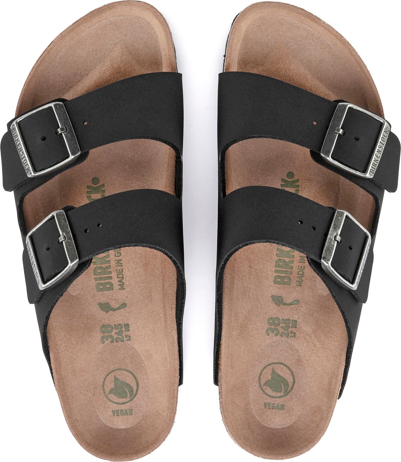 BIRKENSTOCK ARIZONA Vegan BLACK 26㎝ Arizona Vegan Black - Narrow | Quarks Shoes