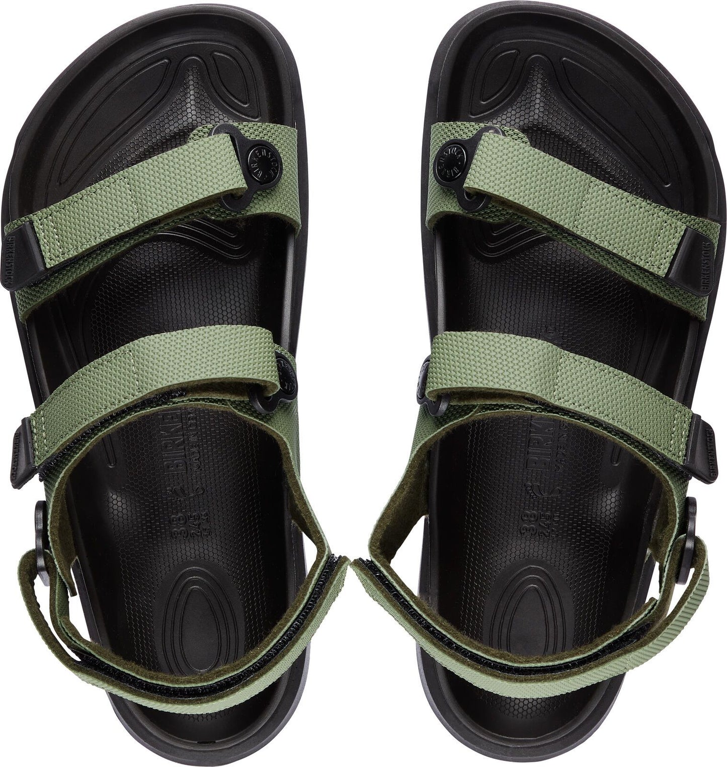 Birkenstock Sandals Kalahari Khaki Birko-flor - Regular Fit