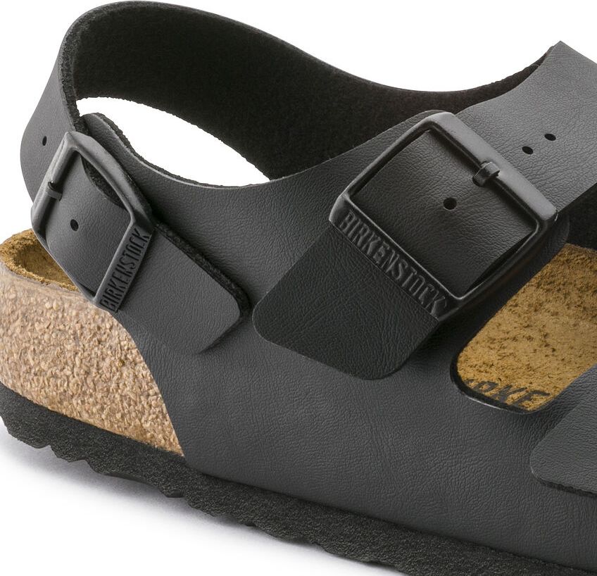 Birkenstock Sandals Milano Birko-flor Black - Regular Fit