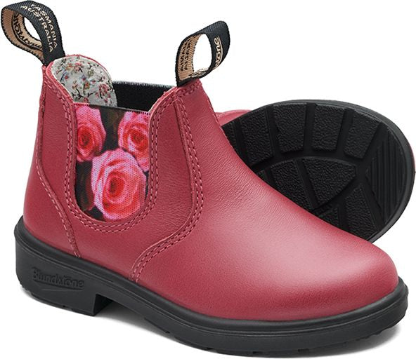 Blundstone Boots 2251 Kids Mauve With Pink Rose Elastic