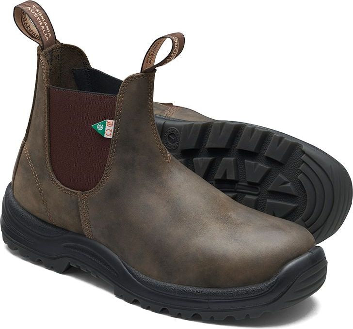 Blundstone Boots Blundstone 180 - Work & Safety Boot Waxy Rustic Brown