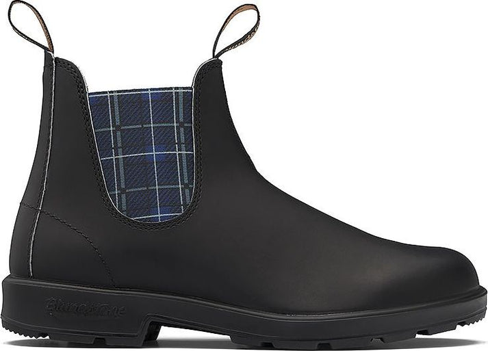 Blundstone Boots Blundstone 2102 - Original Black With Navy Tartan Elastic