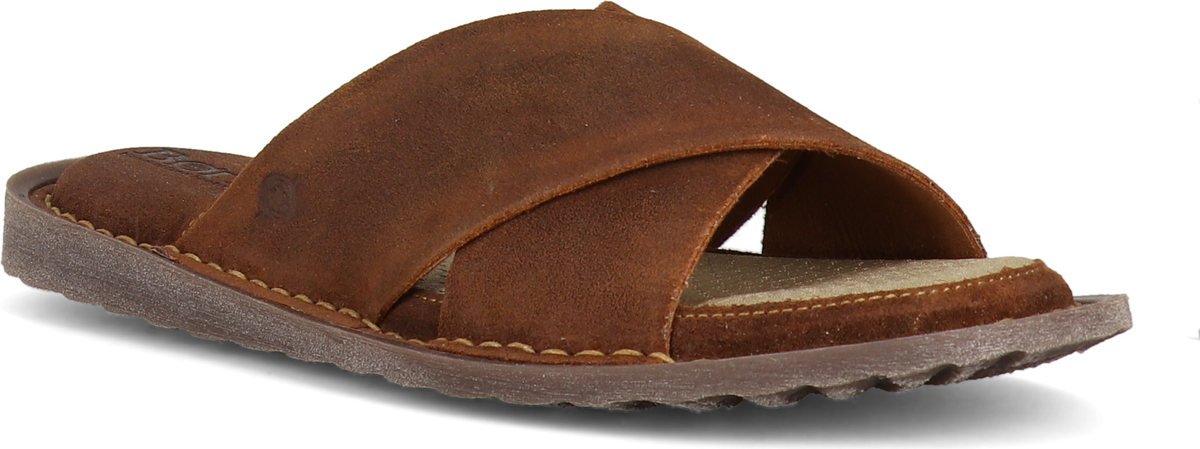 Born Mens Size 12 Getaway Brown Suede Leather Distressed Slide Sandals Shoes Born Jax Slide Sandals - Mens Clothing Online Exclusives  main image 4