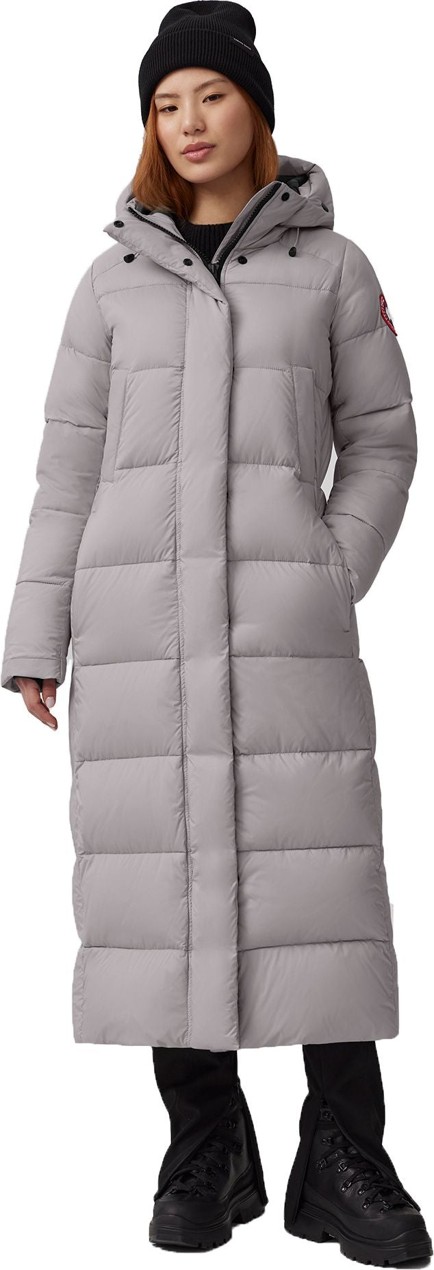 Grey Canada Goose Alliston Parka Moonstone Grey – Quarks Shoes