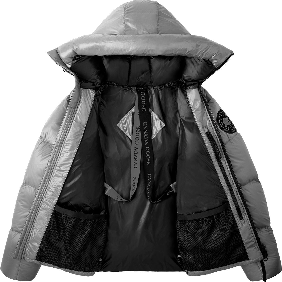 Crofton Puffer Black Disc Boulder Grey – Quarks Shoes