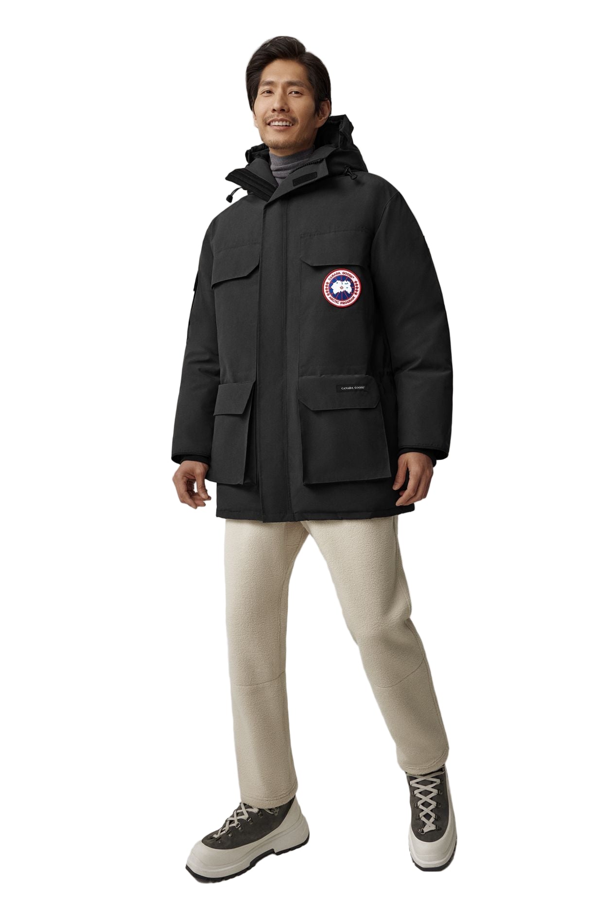 Expedition Parka Black | Quarks Shoes