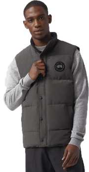 Garson Vest Black Disc Navy Quarks Shoes