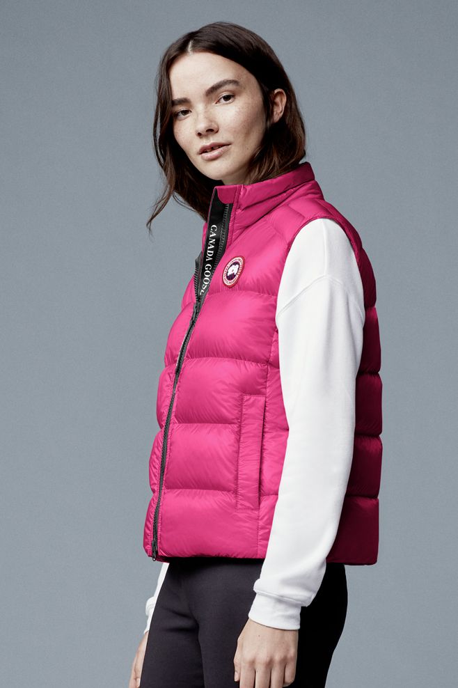 Cypress Down Vest Burdock Pink | Quarks Shoes