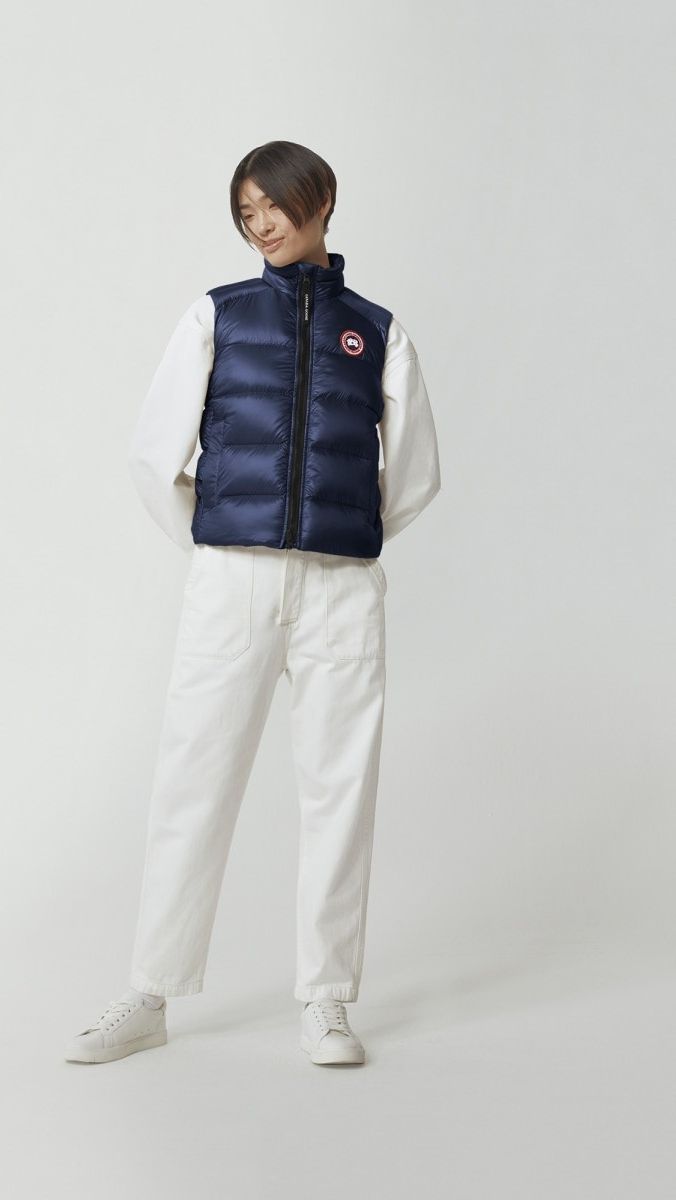 Cypress Down Vest Atlantic Navy | Quarks Shoes