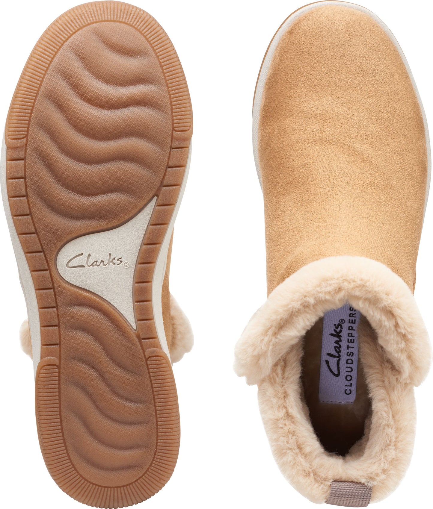 Clarks Boots Breeze Fur Tan