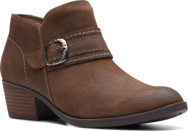 Clarks Boots Charlten Bay Taupe Suede