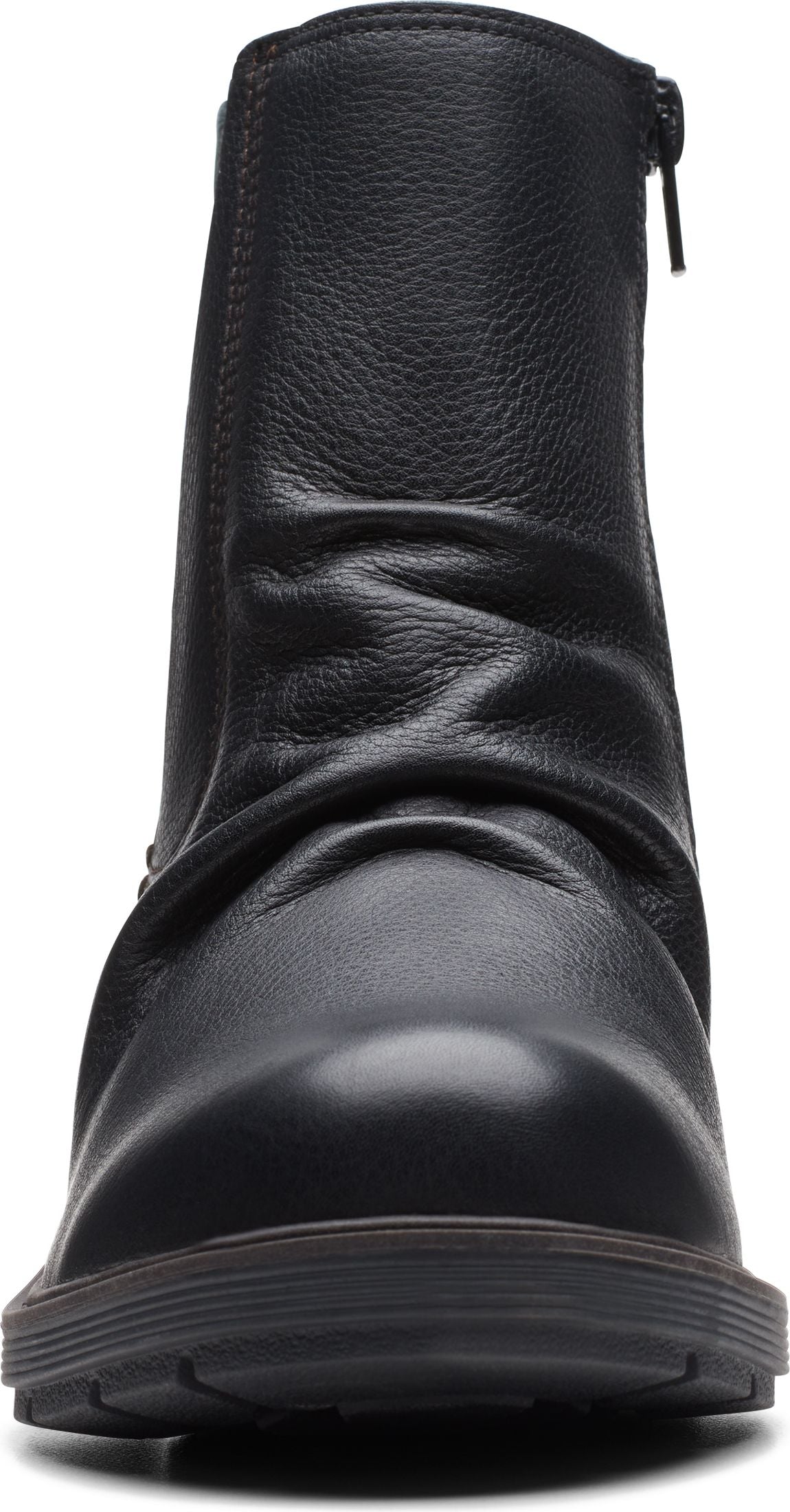 Clarks Boots Hearth Rose Black Leather