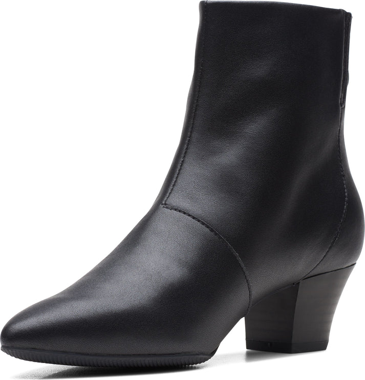 Clarks Boots Teresa Boot Black Leather