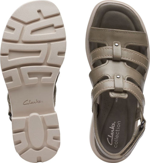 Clarks Sandals Coast Shine Olive
