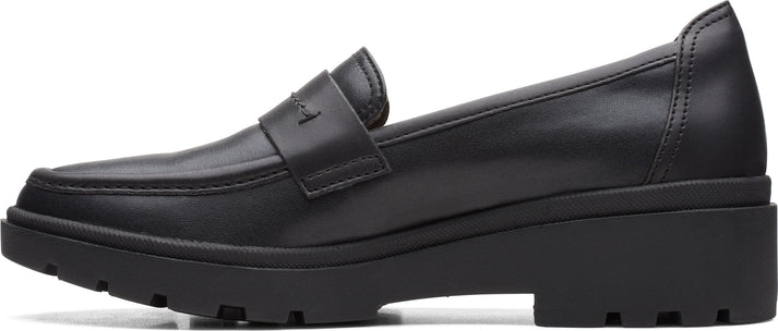 Clarks Shoes Calla Ease Black Leather
