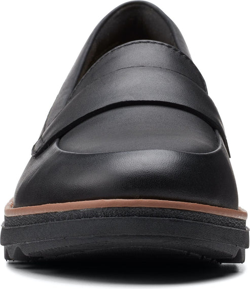 Clarks Shoes Sharon Gracie Black Leather