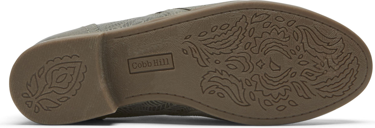 shoe sole with a floral pattern